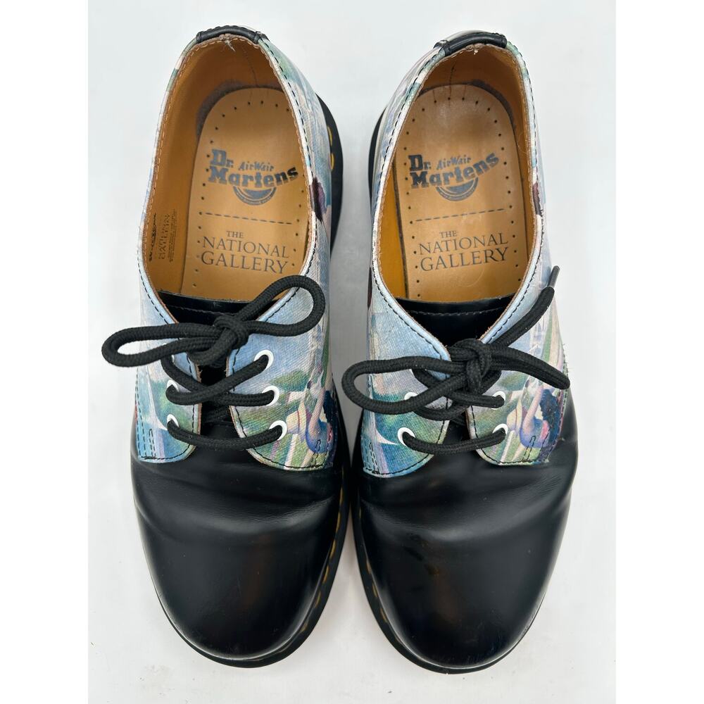 RARE Dr. Martens 1461 The National Gallery Collab Oxford Georges Seurat WMN SZ 9 - Picture 8 of 11